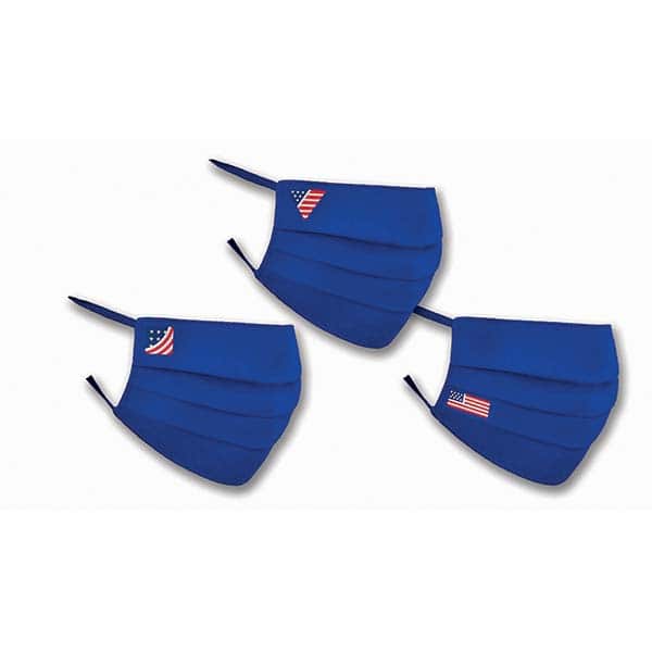 Made in USA - 3 Pk Patriot Face Mask - Industrial Tool & Supply