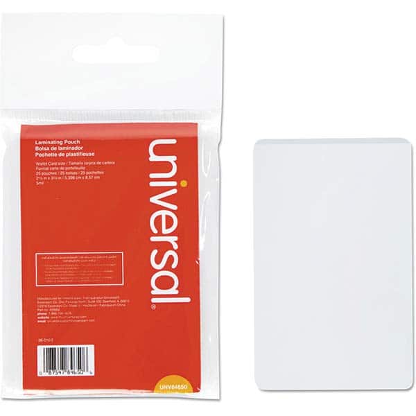 UNIVERSAL - Laminator Accessories Type: Laminating Pouch - Industrial Tool & Supply