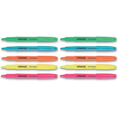 UNIVERSAL - Markers & Paintsticks Type: Highlighters Color: Assorted - Industrial Tool & Supply