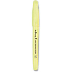 UNIVERSAL - Markers & Paintsticks Type: Highlighters Color: Fluorescent Yellow - Industrial Tool & Supply