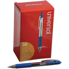 UNIVERSAL - Pens & Pencils Type: Comfort Grip Stick Pen Color: Blue - Industrial Tool & Supply