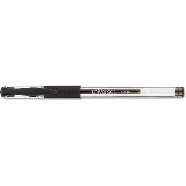 UNIVERSAL - Pens & Pencils Type: Comfort Grip Stick Pen Color: Black - Industrial Tool & Supply