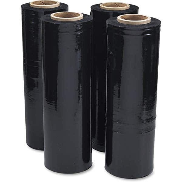 UNIVERSAL - Stretch Wrap & Pallet Wrap Type: Stretch Film Machine Wrap Color: Semi-Opaque Black - Industrial Tool & Supply