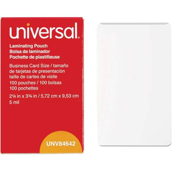UNIVERSAL - Laminator Accessories Type: Laminating Pouch - Industrial Tool & Supply