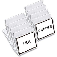 UNIVERSAL - Sign Holders & Frames Type: Mini Table Top Sign Sign Height Compatibility (Inch): 2 - Industrial Tool & Supply