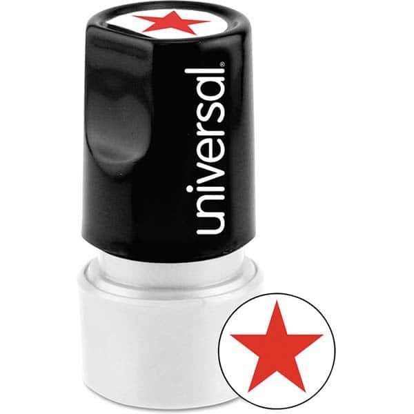 UNIVERSAL - Pre-inked Stock Stamps Type: Message Message: STAR (ICON) - Industrial Tool & Supply