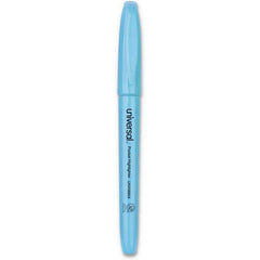 UNIVERSAL - Markers & Paintsticks Type: Highlighters Color: Fluorescent Blue - Industrial Tool & Supply