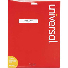 UNIVERSAL - Labels, Ribbons & Tapes Type: File Folder Label Color: White - Industrial Tool & Supply