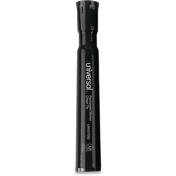 UNIVERSAL - Markers & Paintsticks Type: Permanent Color: Black - Industrial Tool & Supply