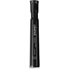 UNIVERSAL - Markers & Paintsticks Type: Permanent Color: Black - Industrial Tool & Supply