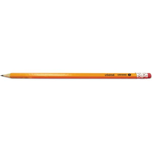 UNIVERSAL - Pens & Pencils Type: Pre-Sharpened #2 Pencil Color: Black - Industrial Tool & Supply