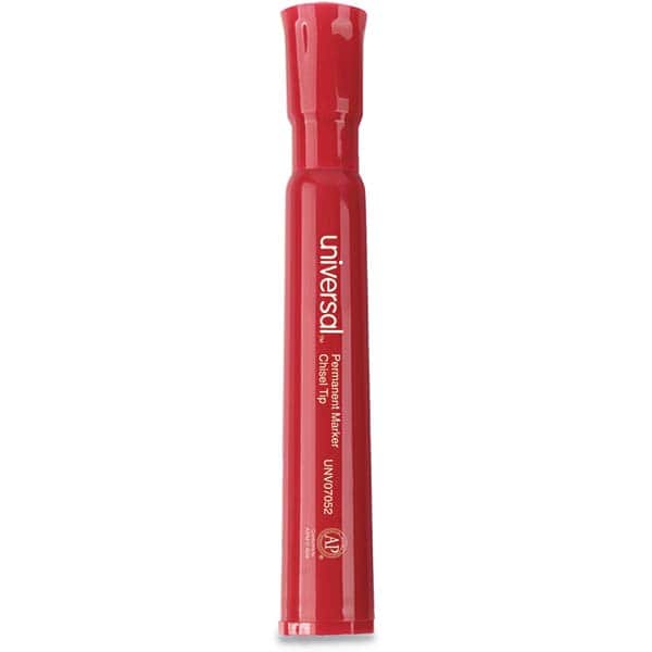 UNIVERSAL - Markers & Paintsticks Type: Permanent Color: Red - Industrial Tool & Supply