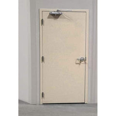 Panel Built - Temporary Structure Doors Type: Swing Door Width (Feet): 3.00 - Industrial Tool & Supply