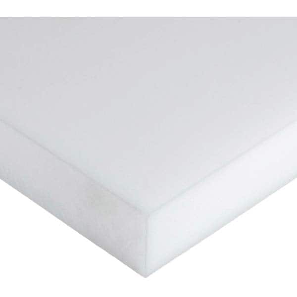 Laird Plastics - 1 x 12 x 24" Natural Acetal Sheet - Industrial Tool & Supply