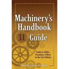 Industrial Press - Reference Manuals & Books Applications: Metalworking Subcategory: Machinery's Handbook - Industrial Tool & Supply