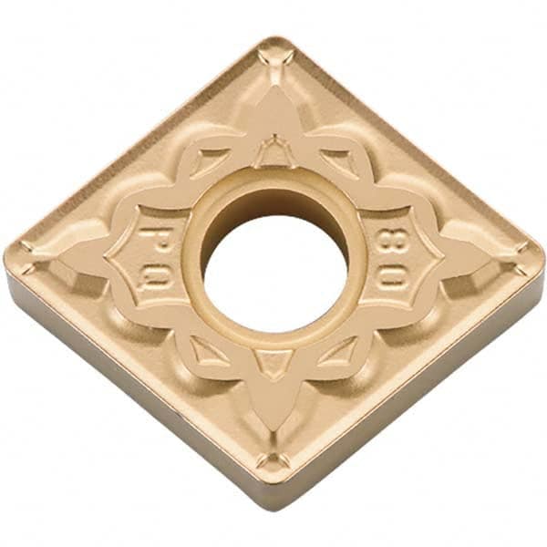 Kyocera - CNMG431 PQ Grade CCX Cermet Turning Insert - Industrial Tool & Supply