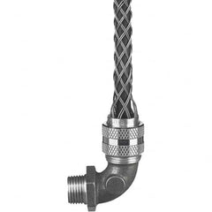 Hubbell Wiring Device-Kellems - 0.25 to 0.37" Liquidtight Elbow Strain Relief Cord Grip - Industrial Tool & Supply