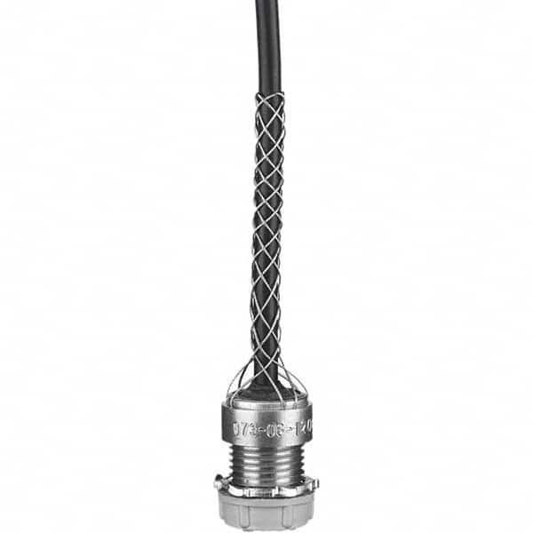 Hubbell Wiring Device-Kellems - 0.24 to 0.32" Dust-tight Straight Strain Relief Cord Grip - Industrial Tool & Supply