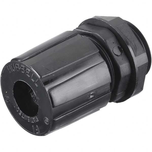Hubbell Wiring Device-Kellems - 0.19 to 0.25" Liquidtight Straight Strain Relief Cord Grip - Industrial Tool & Supply