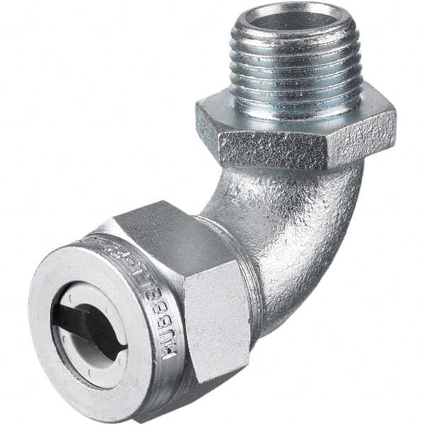 Hubbell Wiring Device-Kellems - 0.25 to 0.38" Liquidtight Elbow Strain Relief Cord Grip - Industrial Tool & Supply