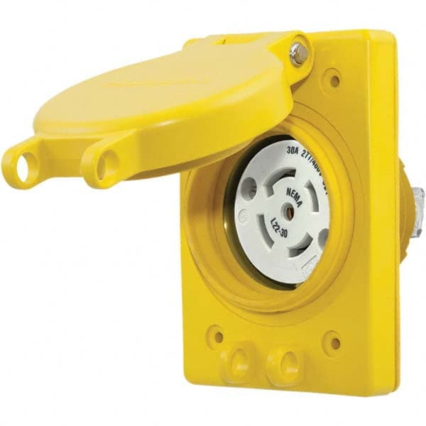 Hubbell Wiring Device-Kellems - Twist Lock Receptacles Receptacle/Part Type: Receptacle Gender: Female - Industrial Tool & Supply