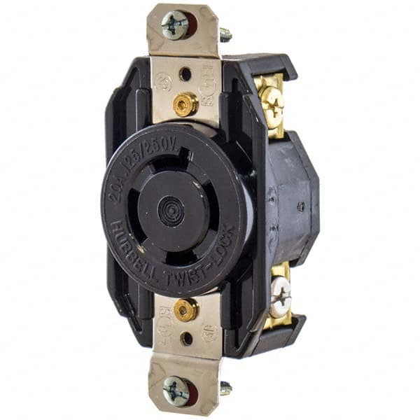 Hubbell Wiring Device-Kellems - Twist Lock Receptacles Receptacle/Part Type: Receptacle Gender: Female - Industrial Tool & Supply