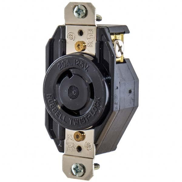 Hubbell Wiring Device-Kellems - Twist Lock Receptacles Receptacle/Part Type: Receptacle Gender: Female - Industrial Tool & Supply