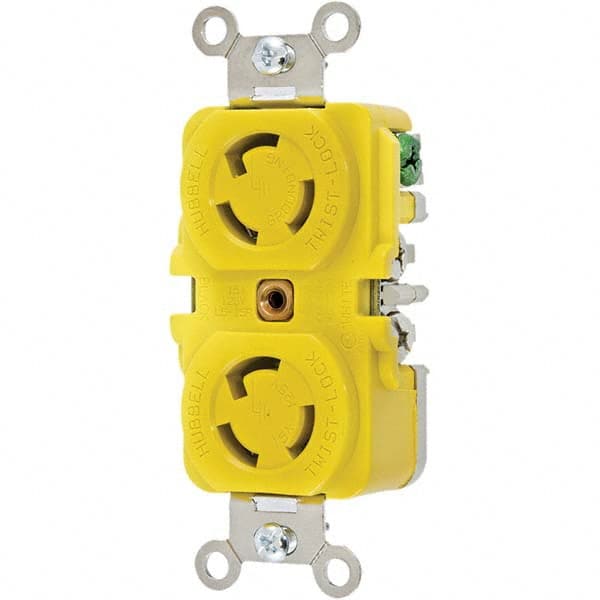 Hubbell Wiring Device-Kellems - Twist Lock Receptacles Receptacle/Part Type: Receptacle Gender: Female - Industrial Tool & Supply