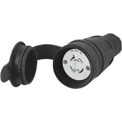Hubbell Wiring Device-Kellems - 3-Phase Delta 250 VAC 20A NEMA L15-20R Industrial Twist Lock Connector - Industrial Tool & Supply