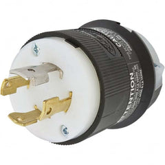 Hubbell Wiring Device-Kellems - 3-Phase Wye 277/480 VAC 30A NEMA L19-30P Industrial Twist Lock Plug - Industrial Tool & Supply