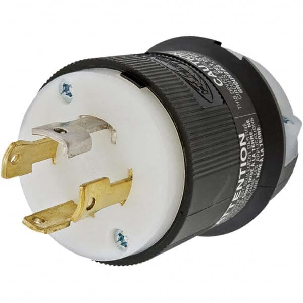 Hubbell Wiring Device-Kellems - 3-Phase Wye 120/208 VAC 30A NEMA L18-30P Industrial Twist Lock Plug - Industrial Tool & Supply