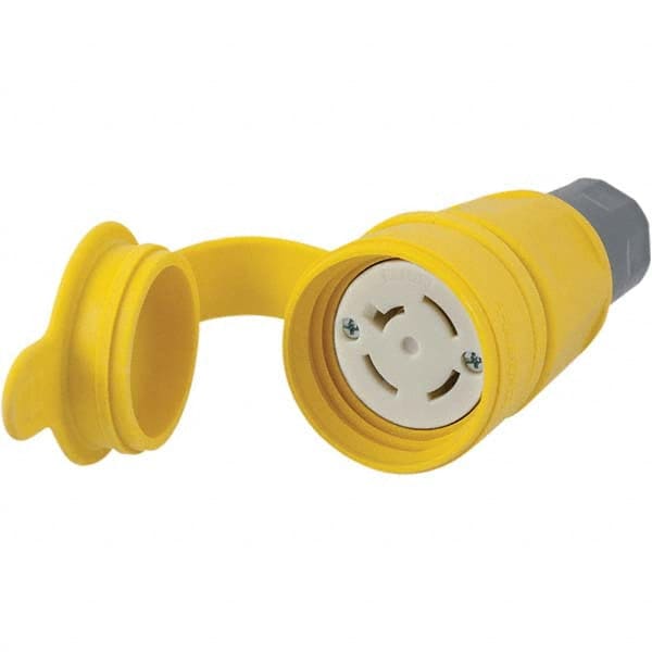 Hubbell Wiring Device-Kellems - 3-Phase 120/208 VAC 20A NonNEMA Industrial Twist Lock Connector - Industrial Tool & Supply