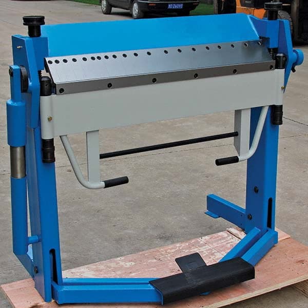 50″ Bending Length Floor Press Brake 14 ga in Mild Steel