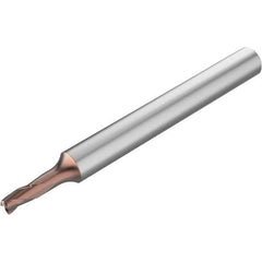 Seco - 3mm Diam 3 Flute Solid Carbide 0.2mm Corner Radius End Mill - Industrial Tool & Supply