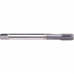 Emuge - 5/8-18 UNF 2B 4 Flute TiCN Finish Cobalt Machine Tap - Industrial Tool & Supply