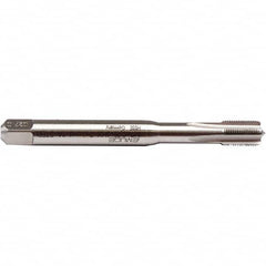 Emuge - M9x0.75 Metric Fine 6H 0 Flute Bright Finish Cobalt Machine Tap - Industrial Tool & Supply