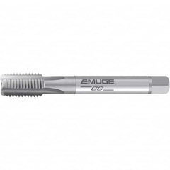 Emuge - M20x2.50 Metric 6H 0 Flute Uncoated Cobalt Machine Tap - Industrial Tool & Supply