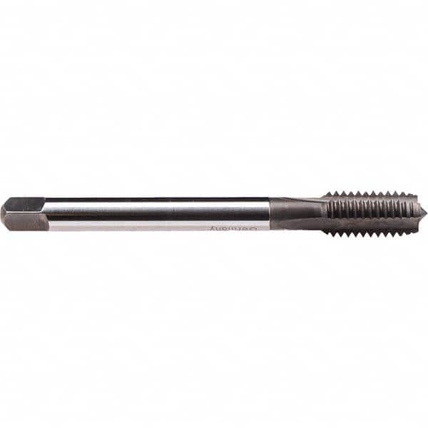 Emuge - M8x0.75 Metric Fine 6H 0 Flute Bright Finish Cobalt Machine Tap - Industrial Tool & Supply