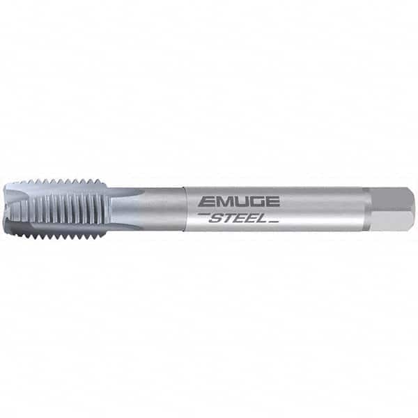 Emuge - M24x3.00 Metric 6H 0 Flute CRT Finish Powdered Metal Spiral Point Tap - Industrial Tool & Supply