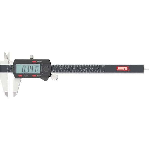 SPI - 0 to 300mm Range, 0.01mm Resolution, Electronic Caliper - Industrial Tool & Supply