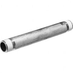 USA Sealing - 4 x 12" 6063 Aluminum Pipe Nipple - Industrial Tool & Supply