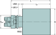 39241050100104250A HSK BLANK - Industrial Tool & Supply