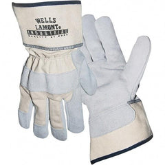 Wells Lamont - Size XL Cut Resistant Work Gloves - For Work & Driver, Uncoated, Slip-On Cuff, Full Fingered, White, Paired - Industrial Tool & Supply