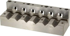 Harig - 1/2" Max Capacity, 90° Angle, V-Block - 6" Long x 2" Wide x 1-3/4" High, Sold as Individual - Industrial Tool & Supply