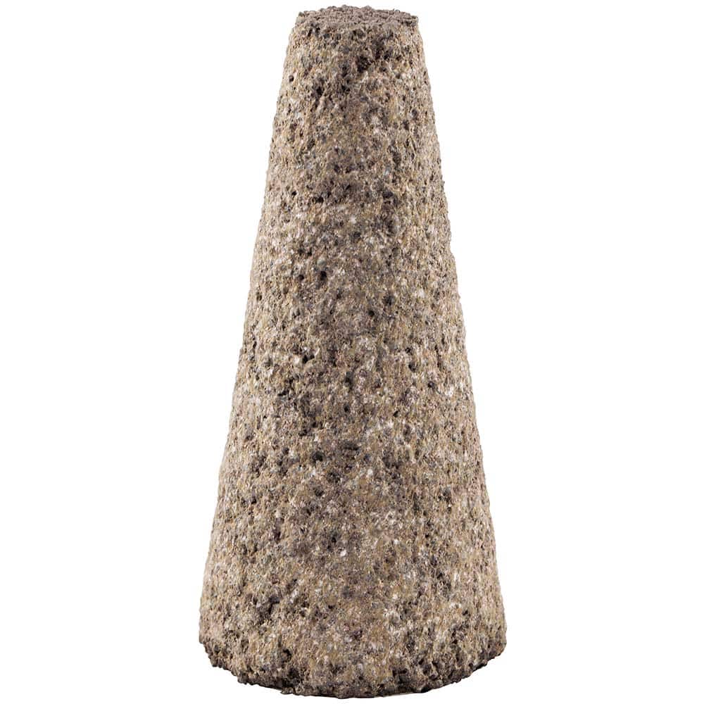 Norton - Cones & Plugs Maximum Diameter (Inch): 1-1/2 Head Thickness (Inch): 2-1/2 - Industrial Tool & Supply