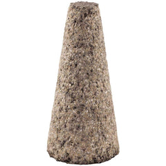 Norton - Cones & Plugs Maximum Diameter (Inch): 1-1/2 Head Thickness (Inch): 2-1/2 - Industrial Tool & Supply