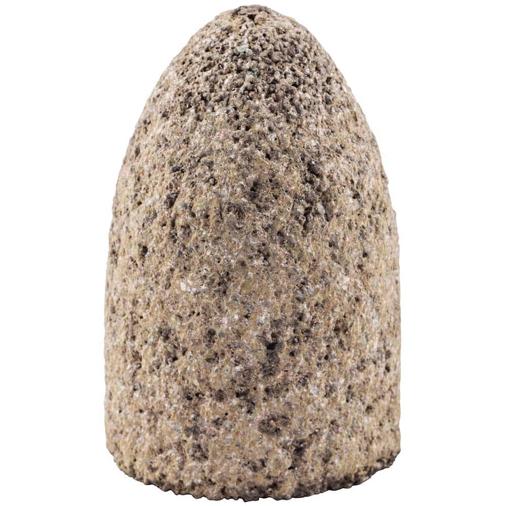 Norton - Cones & Plugs Maximum Diameter (Inch): 1-1/2 Head Thickness (Inch): 2-1/2 - Industrial Tool & Supply