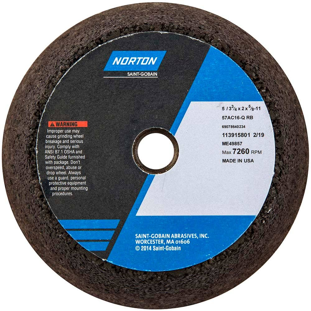 Norton - Tool & Cutter Grinding Wheels Wheel Type: Type 11 Superabrasive Wheel Type Number: B42 - Industrial Tool & Supply