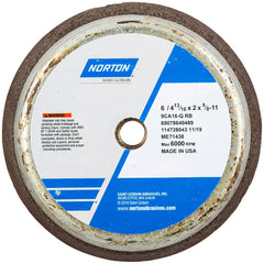 Norton - Tool & Cutter Grinding Wheels Wheel Type: Type 11 Superabrasive Wheel Type Number: B42 - Industrial Tool & Supply
