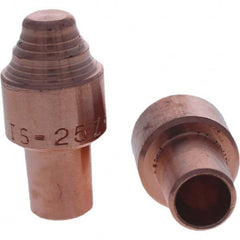 Tuffaloy - Spot Welder Tips For Use With: 5RW Cap Taper Electrode Holder Type: Male Cap S Nose - Industrial Tool & Supply